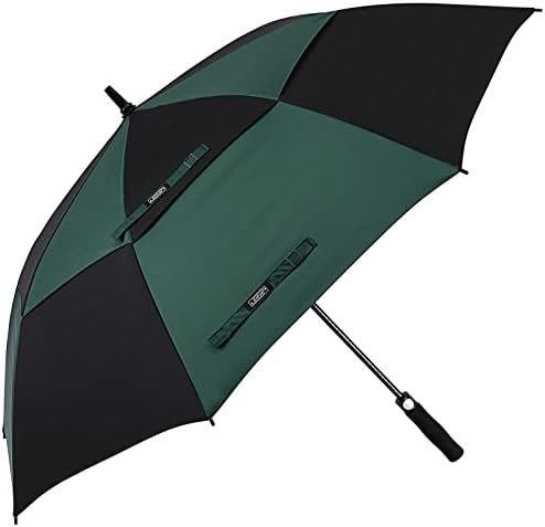 G4Free 47/54/62/68 Inch Automatic Open Golf Umbrella Oversize Extra Large Double Canopy Vented Windproof Waterproof Stick Umbrellas