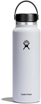 Hydro Flask Wide Flex Cap White 40 Oz