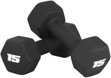 CAP Barbell Neoprene Dumbbell Weights Pairs & Sets | Multiple Colors