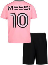 boys Lifestyle Short Sleeve 2-piece Set, Slim-fit Jersey Set With Top & Shorts