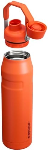 Stanley IceFlow Fast Flow Water Bottle | Angled Spout Lid | Lightweight & Leakproof for Travel & Sports | Insulated Stainless Steel | BPA-Free
