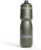 CamelBak Podium Chill Insulated 24oz Bike Water Bottle - Easy Squeeze Bottle - Fits Most Bike Cages, Deep Fern