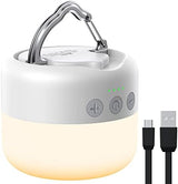 LED Camping Lantern Rechargeable 1000LM, Up to 300H Running Time Camping Tent Light, 6700mAh Emergency Light for Hurricane, Power Outages, Home, Hiking, Water-Resistant