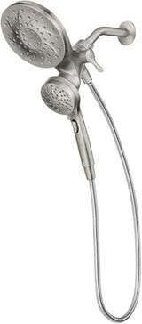 Moen 26009SRN Engage Magnetix 2-in-1 Combo Rain Showerhead with Detachable Handheld Shower Spray, Featuring Magnetic Docking System, Spot Resist Brushed Nickel