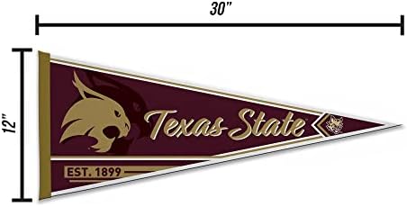 Rico Industries NCAA Classic 12" x 30" Felt Wall Décor Pennant - Great for Home/Bed Room/Man Cave Décor