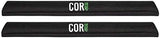 Aero Roof Rack Pads and Premium Scratch Resistant Silicone Buckle Tie Down Straps for Surf, SUP, Kayak and Canoe (28" Large) by COR Surf