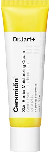 Dr.Jart+ Ceramidin Skin Barrier Face Cream Moisturizer For Dry Skin with Ceramides and Panthenol | Korean Skin Care, 1.69 Fl Oz
