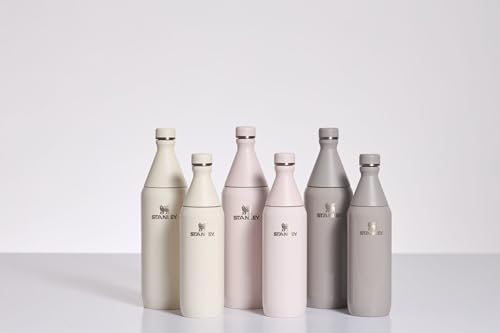 STANLEY All Day Slim Bottle 20-34 OZ | Twist off Lid with Leakproof Seal | Slim Design for Travel & Gym | Insulated Stainless Steel | BPA-Free