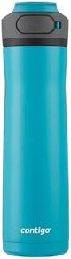 Contigo Cortland Chill 2.0 Stainless Steel Water Bottle with AUTOSEAL Lid 24 oz Juniper and Azalea 2-Pack
