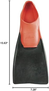 FINIS Long Floating Swim Fins - Training Fins for All Ages - Improves Kick Technique & Body Position