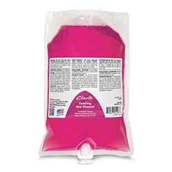 Betco 75029-00 Clario Pink Foaming Skin Cleanser - 1000 mL Bag, 6/case