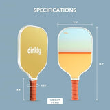 Pickleball Paddles Set of 2/4- USAPA Approved Graphite/Fiberglass Pickleball Racket, 2 Pickleball Rackets, 4 Balls and 1 Portable Carry Bag, Aesthetic Pickle Ball Set for Men Women Beginners