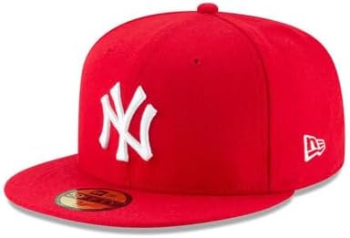 New Era Los Angeles Dodgers 59Fifty Fitted Hat, Adult, Black/White