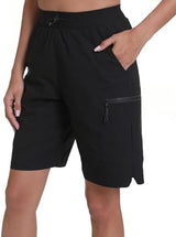 Rrosseyz Women's Hiking Cargo Shorts with Pockets Quick Dry Athletic Gym for Women Exercise Lounge