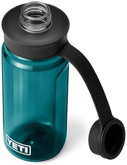 YETI Yonder Water Bottle with Yonder Tether Cap, Lightweight, Leakproof and BPA-Free