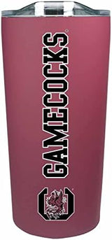 Campus Colors NCAA Stainless Steel Tumbler perfect for Gameday - 18 oz - Double Walled - Keeps Drinks Perfectly Insulated (South Carolina Gamecocks - Maroon)