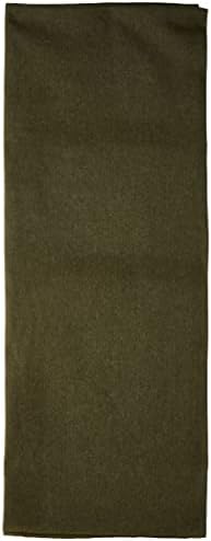 EverOne Olive Drab 80% Wool Fire Retardant Blanket - 66" X 90"