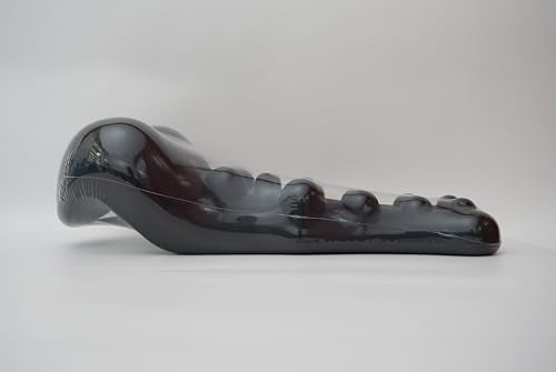 Neck and Shoulder Relaxer with Upper Back Massage Point, Cervical Traction Device Neck Stretcher for TMJ Pain Relief and Cervical Spine Alignment Chiropractic Pillow (Black)