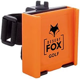 DESERT FOX GOLF Phone Caddy – Adjustable Golf Cart Phone Holder with Secure Strap for Hands-Free GPS & Golf Apps – Universal Fit