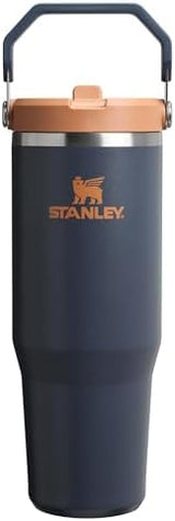 Stanley IceFlow 2.0 Flip Straw Tumbler with Handle 30 oz | Twist On Lid and Flip Up Straw | Leak Resistant Water Bottle | Insulated Stainless Steel | BPA-Free | Twilight