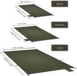 Onewind Tent Footprint, 4000mm Waterproof Rate PU Coating, 98" *55" Ultralight Camping Tarp Tent Floor Ground Sheet with Carry Bag for Backpacking, Hiking, Camping, Picnic, Ground