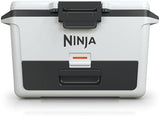 Ninja FB151WH FrostVault 50qt Hard Cooler with Dry Zone, Integrated Fridge-Temp Dry Storage Drawer, Premium Heavy-Duty Insulated Cooler, Keeps Ice for Days, Cloud White
