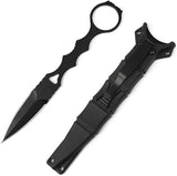 Portable Fixed Blade Knife With Sheath 440c Steel Blade Camping Knife Portable Straight Knife With Kydex Sheath With Sheath And Clip