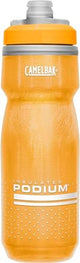 CamelBak Podium Chill Insulated Bike Water Bottle - Easy Squeeze Bottle - Fits Most Bike Cages - 21oz, Orange