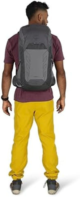 Osprey Talon 26L Men's Lightweight Hiking Backpack with Hipbelt, Phantom Grey/Dark Charcoal