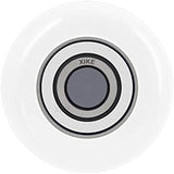 XiKe 10 Pack White 2" Nylon Garage Door Roller 4" Stem, Quiet/Durable and High Load, Use 6200-2RS Double Seals Precision Bearings.