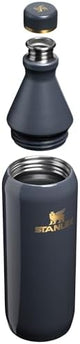 STANLEY All Day Slim Bottle 20-34 OZ | Twist off Lid with Leakproof Seal | Slim Design for Travel & Gym | Insulated Stainless Steel | BPA-Free