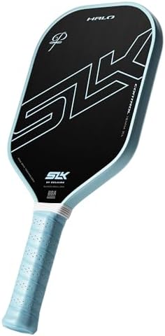 Selkirk Sport SLK Halo Raw Carbon Fiber Pickleball Paddle | Designed in The USA | Choose from The T700 Raw Carbon Fiber Power, The 18k Ultraweave Control, or The Kevlar Linkweave Thermoformed Pro