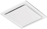 Homewerks 7140-50 Bathroom Fan Ceiling Mount Exhaust Ventilation, 1.0 Sones, 50 CFM, White