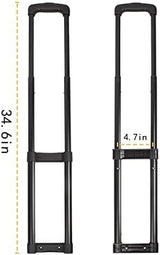 Telescoping Handle for Cooler, Compatible with Igloo Ice Cube and Latitude 60 Qt Rolling Coolers, Ice Cube Cooler Replacement Parts