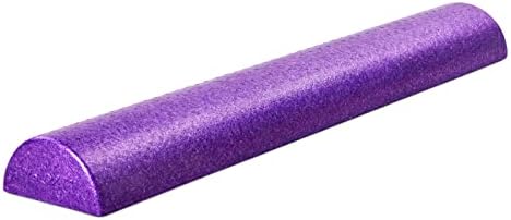 Yes4All High Density Half Round Foam Roller Support Pain Relieved, Physical Therapy, Back, Leg and Muscle Restoration, 12", 18", 24", 36"