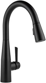 Delta 9113-BL-DST Essa Kitchen Faucet, Standard, Matte Black