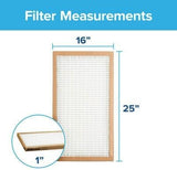 Filtrete 14x24x1 Air Filter, 3M MERV 5 HVAC AC Furnace Filter Replacement, 6-Pack (Actual Size 13.81x23.81x0.88 in)