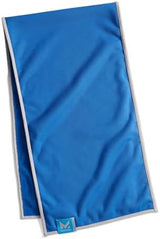 MISSION Dual Action Cooling & Drying Towel, Mission Blue - Cools Up to 6 Hours - Moisture & Sweat Absorbent - UPF 50 Sun Protection - Machine Washable