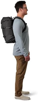 YETI Ranchero Backpack 22L, All-Day Utility Pack, Structured and Durable, Black