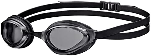 ARENA Unisex Python Racing Swim Goggles for Men and Women Anti-Fog No Leak Max Comfort Dual Strap, Mirror/Non-Mirror Lens
