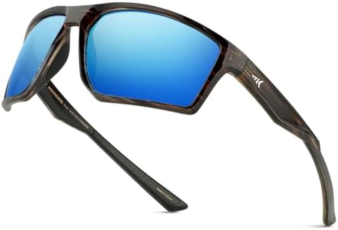 KastKing Osage Polarized Sport Sunglasses for Men and Women, Ideal for Driving Fishing Cycling Running, UV Protection