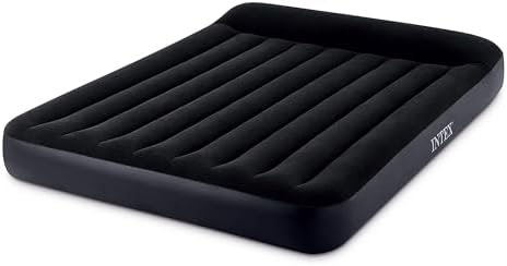 Intex Dura-Beam Standard Pillow Rest Classic Air Mattress Series with Internal Pump