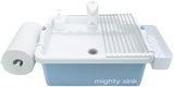 Enhanced Portable Sink: Patented Design, Electronic Faucet, 2-Gallon Capacity, Easy Setup, Instant Indoor & Outdoor Use - Ideal for Washing Dishes, Camping Hygiene, Gardening, Pottery & More