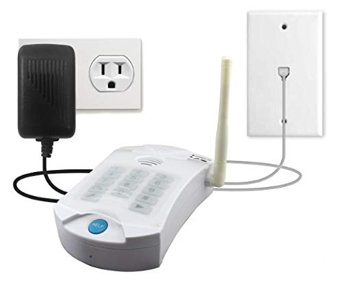 Senior HELP Dialer Medical Alert - No Monthly Fees Medical Alert System- HD700