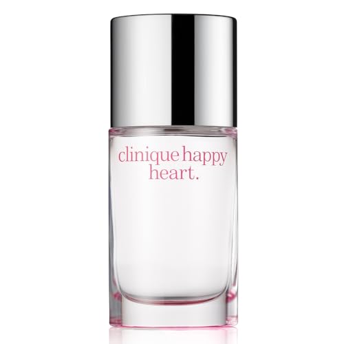Clinique Happy Heart Eau de Parfum Spray - Perfume for Women | Notes of Mandarin, Cucumber, Yellow Primrose, Water Hyacinth + Blonde Wood, 1 Fl Oz