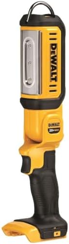 DEWALT 20V MAX LED Work Light, Rechargeable Flashlight, Pivoting Head, Bare Tool Only (DCL050)