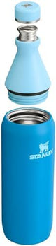 STANLEY All Day Slim Bottle 20-34 OZ | Twist off Lid with Leakproof Seal | Slim Design for Travel & Gym | Insulated Stainless Steel | BPA-Free