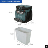 Arctic Zone Titan Deep Freeze Cooler - Zipperless Hardbody Cooler - Small & Large Capacity- Beach & Camping Cooler - Deep Freeze Insulation, HardBody Liner, and SmartShelf