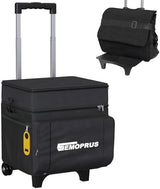 Cooler with Wheels and Handle, 50 Can Rolling Cooler, Portable Collapsible Soft Cooler Bag with Wheels,Leakproof Insulated Wheeled Cooler for Beach, Camping, Patio Travel, Outdoor, Ball Fields