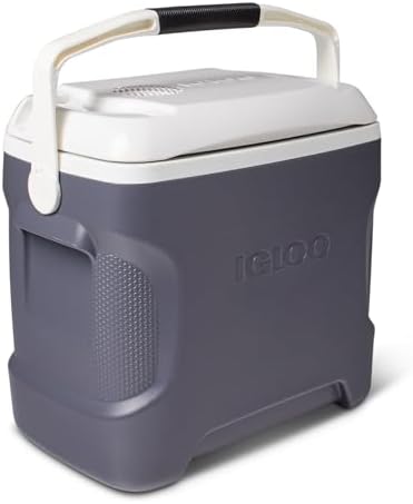 Igloo Iceless Thermoelectric Cooler, Portable Cooler Electric, Plug-in 12V Camping Fridge Cooler, Electric Ice Chest, Hielera Electrica